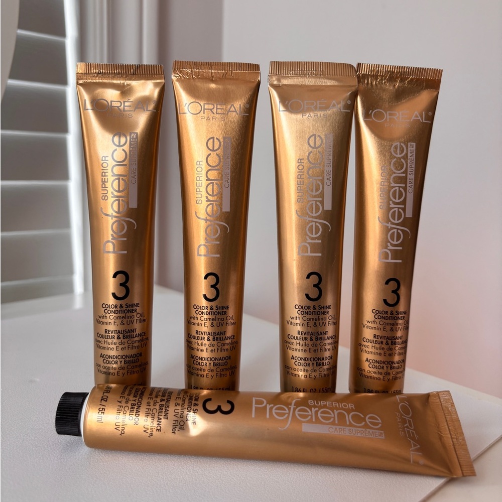 L'Oreal Preference Color & Shine Conditioner Bundle